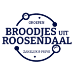 Broojes uit Roosendaal logo wit